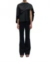 Simkhai Eliora Cape Top In Black