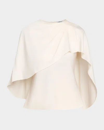 SIMKHAI ELIORA SATIN CAPE TOP