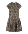Simkhai Womens Ruby Multi Elowen Cap-sleeves Stretch-woven Mini Dress In Multi