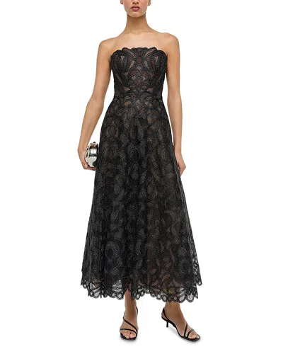 Simkhai Elvina Bustier Dress In Black