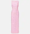 Simkhai Claudia Sleeveless Embellished Midi Dress In Pink