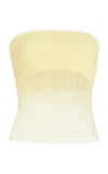Simkhai Emberly Tube Top In Yellow