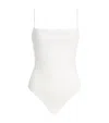 Simkhai Embroidered Juniper Swimsuit In White