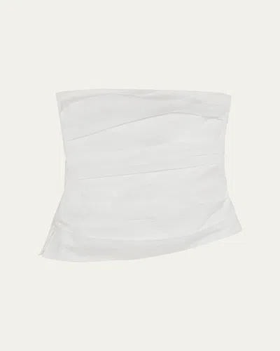 Simkhai Emerson Ruched Bustier Top