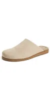 Simkhai Emery Suede Clogs Desert In Multi