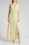Simkhai Emily Ruffle Cami Maxi Dress