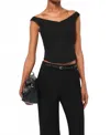 Simkhai Emri Off-the-shoulder Top In Black