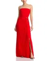 Simkhai Emma Bustier Gown In Fiery Red