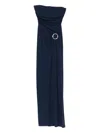 Simkhai Women's Emma Jersey Strapless Gown In Midnight In Blue
