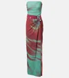 Simkhai Emma Printed Jersey Maxi Dress
