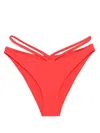 Simkhai Emmalynn Bikini Botom In Red