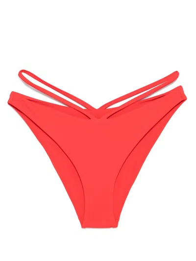Simkhai Emmalynn Bikini Botom In Red