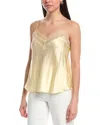 Simkhai Erika Silk-blend Cami In Yellow
