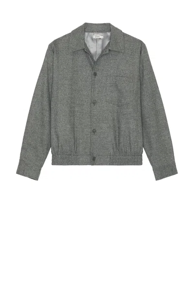 Simkhai Ernie Blouson Shirt Jacket In Gray