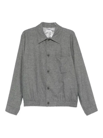 Simkhai Ernie Shirt Jacket In Gray