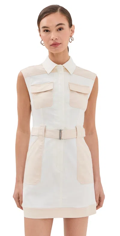 Simkhai Esmee Mini Dress Ivory Multi In White