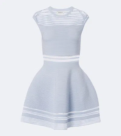 Simkhai Esri Knit Minidress In Blue