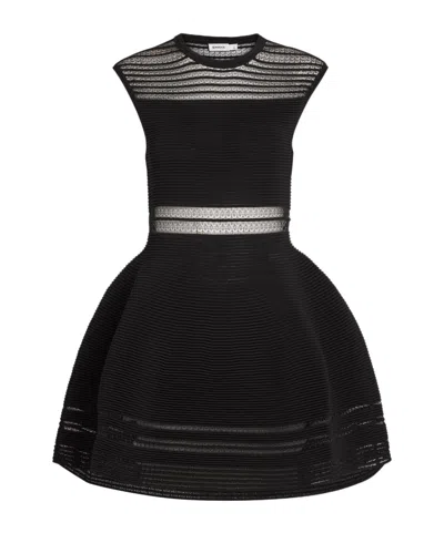 Simkhai Womens Black Sim Esri Sleeveless Sheer Woven Mini Dress