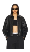 Simkhai Everli Cropped Jacket In Black