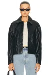 Simkhai Everli Cropped Jacket In Black