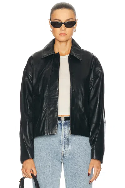 SIMKHAI EVERLI CROPPED JACKET