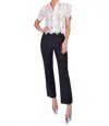 Simkhai Evie Cropped Pants In Black In Black