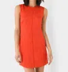 Simkhai Fallon Embellished Mini Dress In Flame In Red