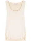Simkhai Faro Panelled Tank Top In Gold