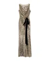Simkhai Womens Gold Multi Felicity Sequin Stretch-woven Gown In Gold