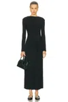 Simkhai Ferrera Longsleeve Midi Dress In Black