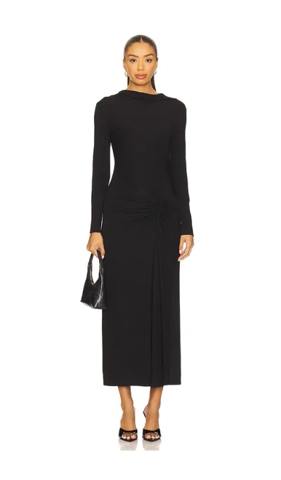 Simkhai Ferrera Midi Dress In Black
