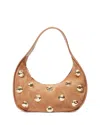 Simkhai Finn Studded Suede Shoulder Bag In Multi