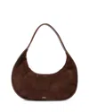 Simkhai Finn Suede Hobo Bag In Brown