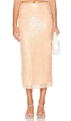 Simkhai Finnegan Midi Skirt In 百合