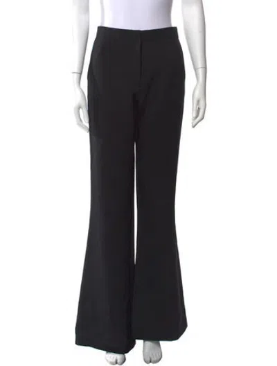 Pre-owned Simkhai Flared Pants In Black