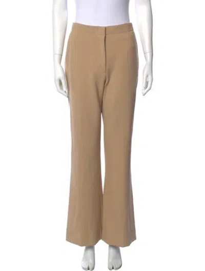 Pre-owned Simkhai Flared Pants In Neutrals