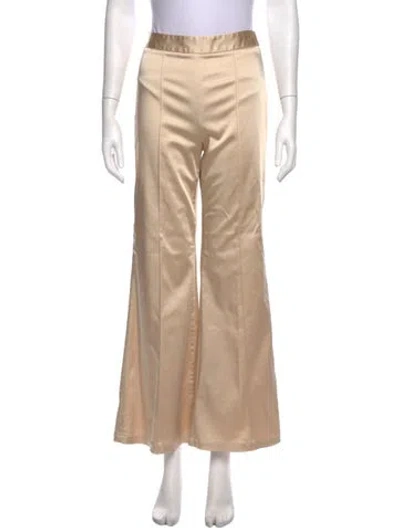 Pre-owned Simkhai Flared Pants In Neutrals