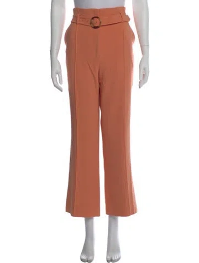 Pre-owned Simkhai Flared Pants In Orange