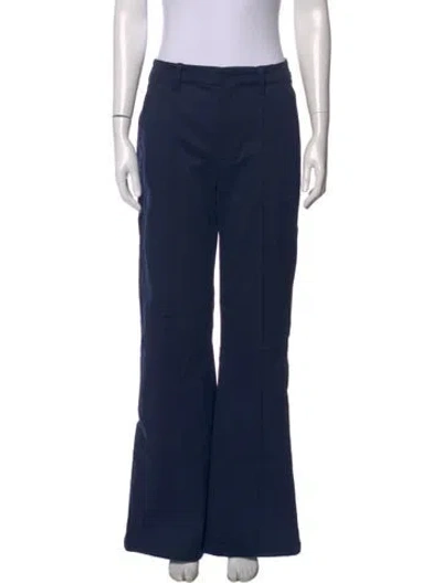 Pre-owned Simkhai Flared Pants W/ Tags In Blue