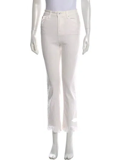 Pre-owned Simkhai Flared Pants In White