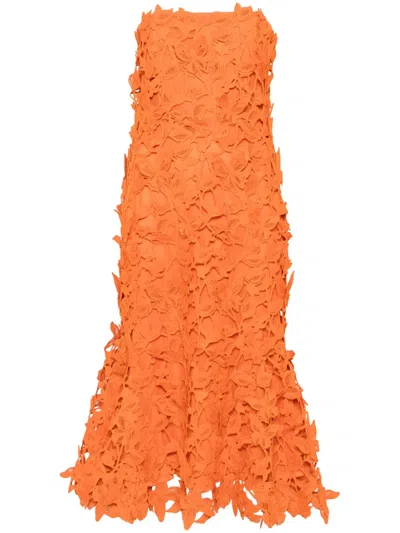 SIMKHAI FLEURELLA MIDI DRESS