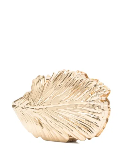 Simkhai Flora Clutch Bag In Gold