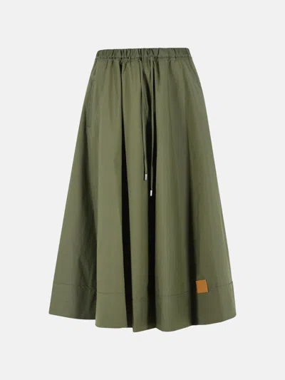 Simkhai 'flynn' Green Polyester Skirt