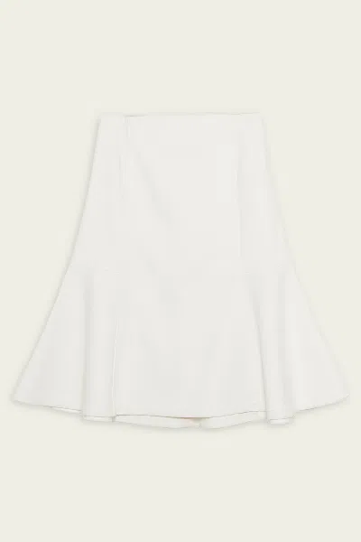 Simkhai Foster Midi Skirt In Ivory In White