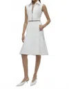Simkhai Foster Skirt In Sand In White