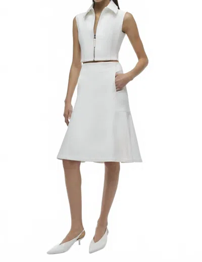 SIMKHAI FOSTER SKIRT IN SAND