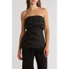 Simkhai Gael Popover Strapless Top In Black