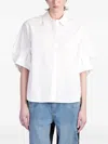 Simkhai Gemma Shirt In White Acetate In White