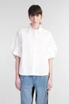 Simkhai Gemma Shirt In White Acetate In White