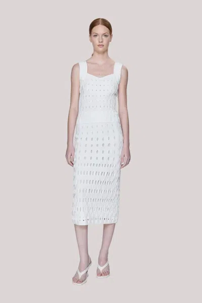 Simkhai Gentry Knit Tank Top In Ivory In White